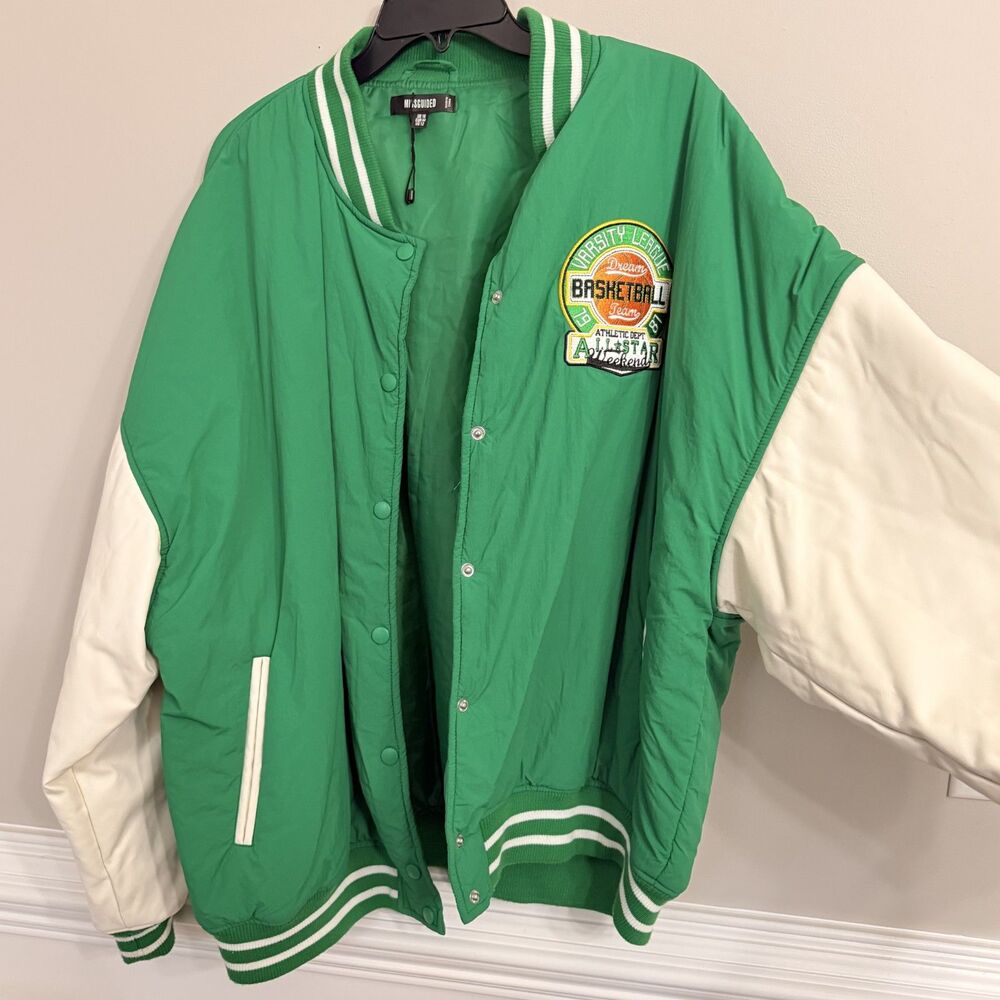 Missguided Oversized Limited Edition Letterman Jacket (US 12)